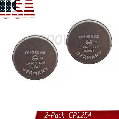 2pcs VARTA CP1254 A3 3.7v 60mAh Cell Battery For Sony Samsung Powerbeats new
