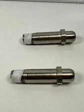 CGA-540 SS Inlet Nipple 2-1/2" long Thread 18 per inch (Lot of 2 pcs)  Fast Ship