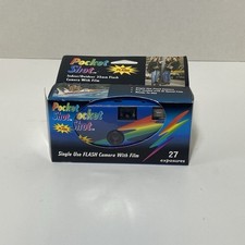 Pocket Shot 35mm One-time Use Camera With Flash  Film 27 Exp