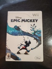 Disney Interactive Disney Epic Mickey (Nintendo Wii, 2010)  CIB Untested Copy #3