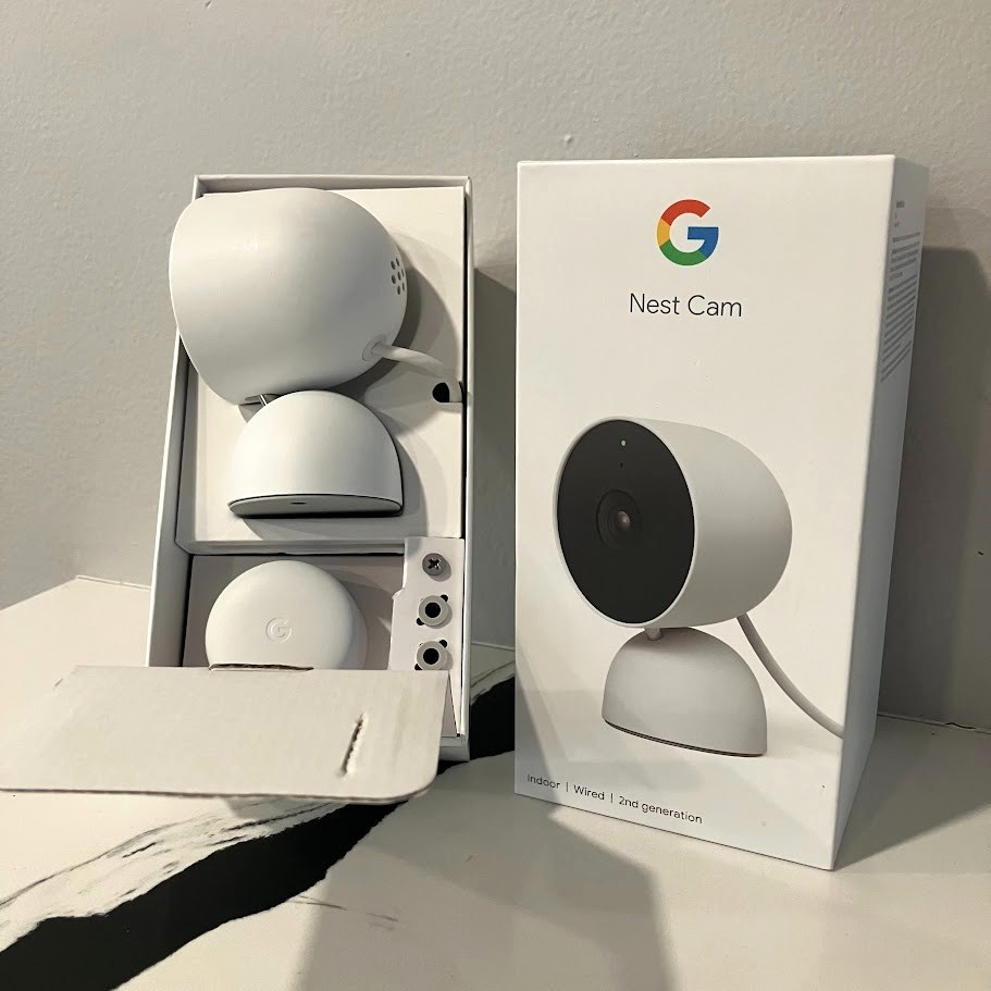 Google Nest Cam 2nd Gen Indoor Wired Security Camera 