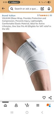 Vulkan Wickel Kniebandage One Size D52627