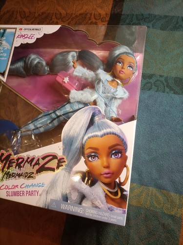 Mermaze Mermaidz KINSLEE Slumber Party Colour Change Doll Brand New 🩵 - Picture 3 of 8