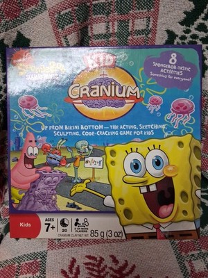 Sponge Bob Square pants Kid Cranium Board Game 2009 Viacom Hasbro Nickelodeon