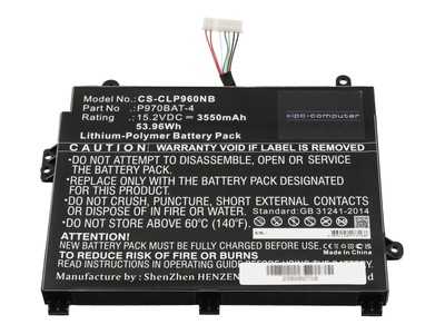 Akku für Medion Erazer X17801 (P970RC-M)