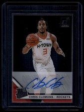 2019-20 Clearly Donruss #CA-CCL Chris Clemons Rated Rookie Autographs