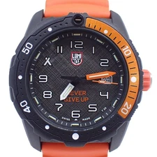 LUMINOX BEAR GRYLLS Survival Quartz Men's Watch Orange Rubber Strap 3729.NGU