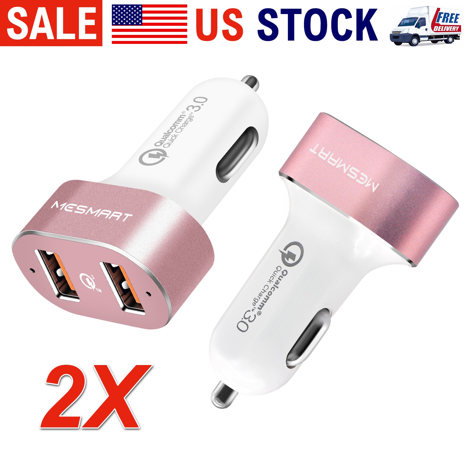 Super Fast Car Charger Adapter For Android Cell Phone