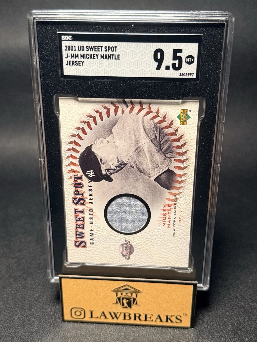 Mickey Mantle 2001 SP 本物ゲーム着用ジャージ UD-MM Mickey Mantle Jersey Indiana Baseball Trading Cards for sale | eBay