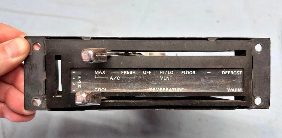 1971 1972 1973 FORD MUSTANG MACH 1 GRANDE COUGAR XR7 PAINEL DE CONTROLE AQUECEDOR A/C - Imagem 3 de 4