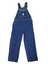 Liberty Bib Overalls Men 36x29, Tag 36x30 Blue Denim Button Fly Workwear 18006