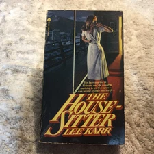 The House-Sitter Lee Karr 1980 Avon Romantic Domestic Suspense Paperback Book