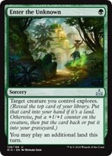 x4 Enter the Unknown - Rivals of Ixalan - NM - MTG