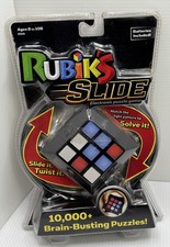 Rubiks Cube Slide Electronic Puzzle Game Brain Busting NIP