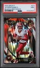 2024 PANINI SELECT BLACK & RED SHOCK #217 JAYDEN DANIELS ROOKIE RC PSA 9