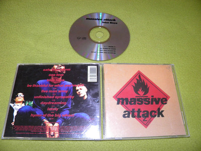 Massive Attack - Blue Lines  - 1991 USA ''Virgin'' CD / Horace Andy / Shara Nelson