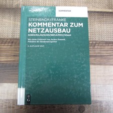 De Gruyter Kommentar Zum Netzausbau 3. Auflag...