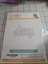 Simon Says Stamp Spring Blessings Dies Set Sentiments