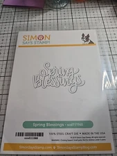Simon Says Stamp Spring Blessings Dies Set Sentiments