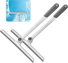 2 Pack 12 Inch Shower Squeegee for Shower Doors Windows Wall Tiles