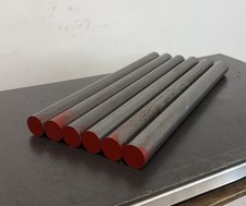 1045 Cold Rolled Steel Round, Bar, Rod 1" Diameter x 12 Inches Long 6 PC LOT 