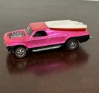 Hot Wheels Redline SEASIDER Pink - All Original, with boat USA Vintage