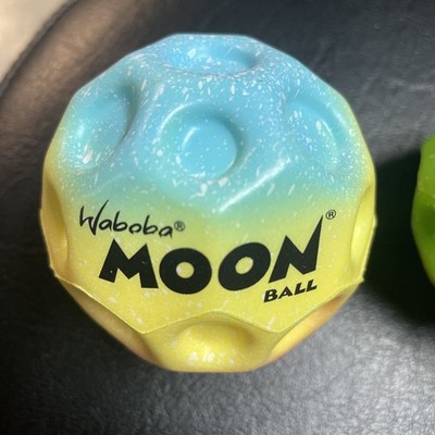 Pair of Waboba Original Moon Balls Non-Rubber super Bouncy - Fun for All Ages 