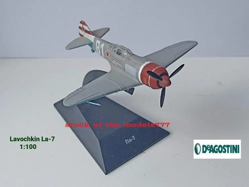 Lavochkin La-7 Deagostini 1:100 Soviet Air Force WW 2 diecast scale model⚠️READ
