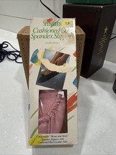 Vintage Sensations Cushioned Sole Spandex Slippers - Pink - Size Medium -
