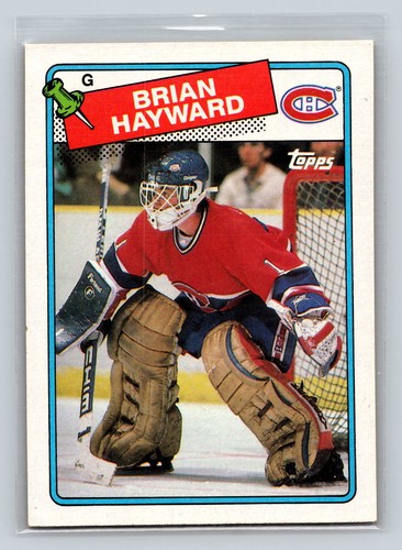 Brian Hayward #195 1988 Topps card