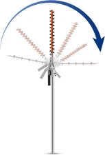 SUNSEEKER 16" Hedge Trimmer Attachment, Universal, Double Action Articulated