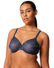Image of Gossard Glossies Bra Sheer Underwired Sexy Seamless Womens Lingerie 6271