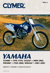 Clymer Repair Manuals YAMAHA WR400F 1998-2000,WR426F 2001-2002,YZ400F CM4912 - Image 2 of 4