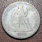 1878 Seated Liberty Dime VG/Good Details ten Cents 19th C. Type Coin