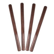 4Pcs Black Walnut Wood Wooden Coffee Stirrers 6 Coffee Stir Sticks Reusable