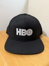 HBO SnapBack Hat Tv Network Black Baseball Cap Television