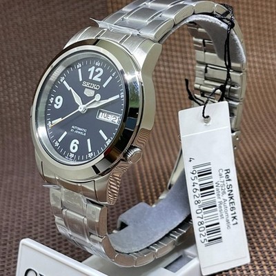 Seiko 5 SNKE61K1 Blue Automatic 21 Jewels Stainless Steel Analog