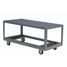 Portable Steel Table 1 Shelf 1200 Lb. Capacity Unassembled 60"L x 30"W x 30"H