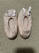 Little Girls Ballet Slippers Size S 6 To 9