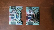 (2) Jaxson Smith-Njigba Rookie Cards. 1 Silver Die Cut 1 Base RC.