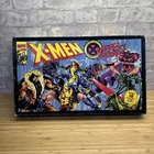 Vintage 1994 X-Men Under Siege Board Game Marvel Comics Pressman 18 Figures