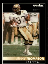 1992 Pinnacle #248 Bennie Thompson RC - NM
