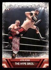 2017 Topps WWE Then Now Forever #F-49 The Hype Bros. Finishers & Signature Moves