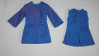Vintage 70s Maddie Mod Mego Shillman Barbie  Clone blue dress & Coat