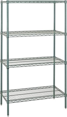 Quantum Storage Systems - Wr54-2136p - Wire 4 Shelf Starter Kit Proform 54in
