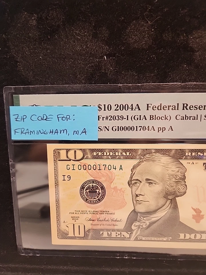 Zipcode Note: Framingham, MA - 01704 - Image 2 of 4