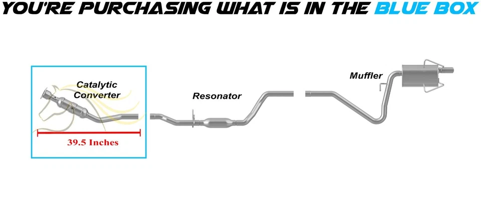 EPA Approved Exhaust Center Catalytic fits: 2009-2020 Dodge Journey 2.4L - Image 3 of 4