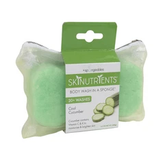 Body Wash in a 20+ Wash Sponge, Cool Cucumber
