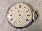 ANTIQUE 1897 ELGIN GRADE 153 Model 6 17 JEWEL 16S POCKET WATCH - RUNS WELL