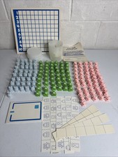 Vintage 1995 LAKESHORE LA828 Early Math Teaching Tubs - INCOMPLETE READ 